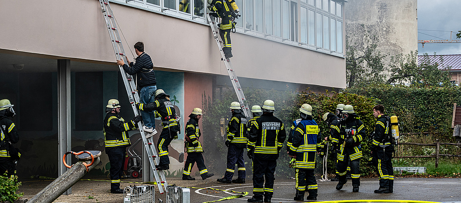 Trupp UL unterstützt die Feuerwehren Abtsgmünd, Hohenstadt, Untergröningen und Pommertsweiler