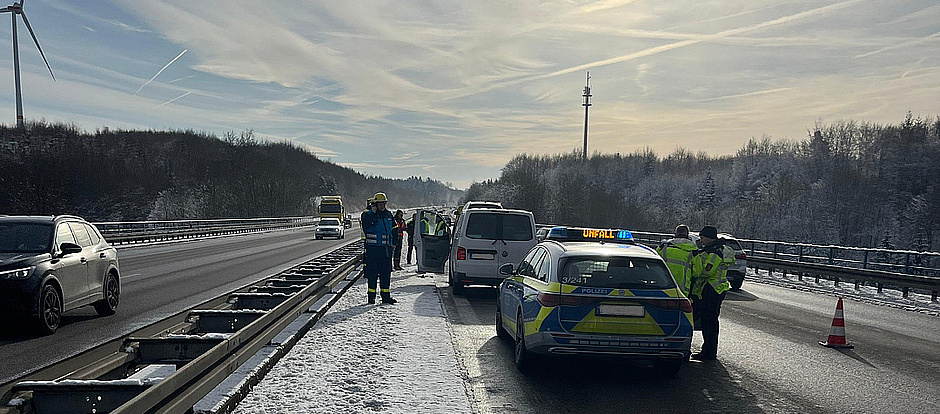 Einsatz 01-2025 Stau- und Unfallabsicherung