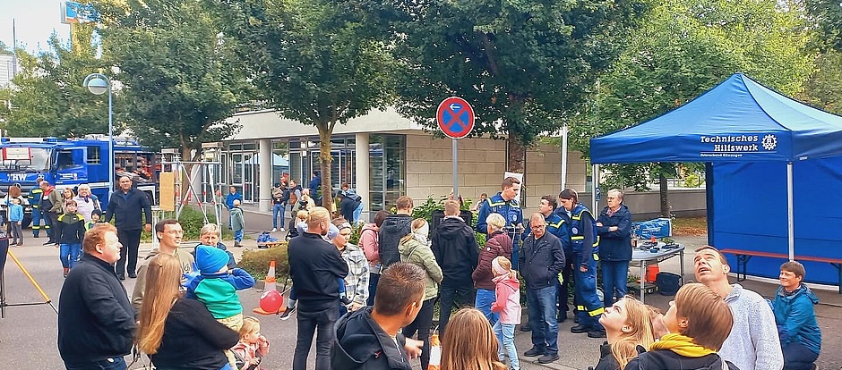 Die Einsatzkräfte in Ellwangen gewährten einen Blick hinter die Kulissen